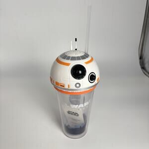 DISNEY Parks Star Wars BB-8 Galaxy's Edge Light Up & Sound Tumbler New Works